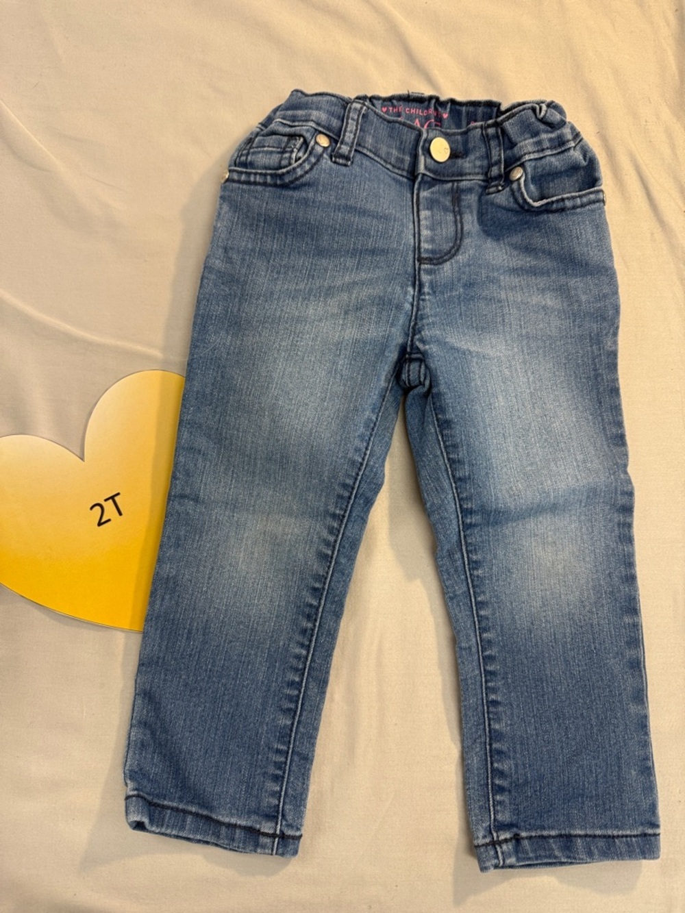 The Children's Place - Toddler straight cut denim jeans. Size 2T